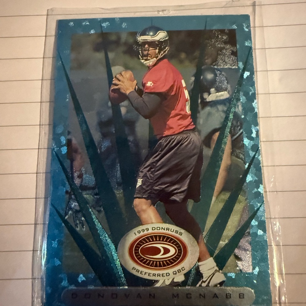 Donavan Mcnabb Rookie card 1999